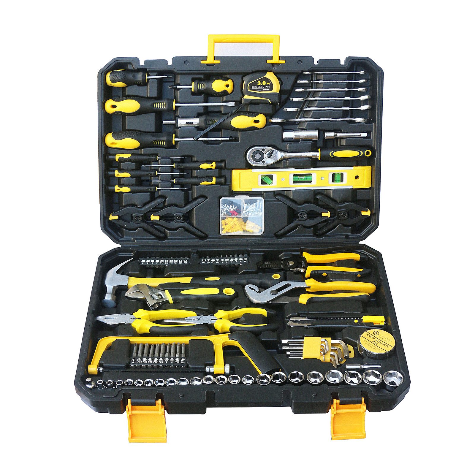 Hikity Multitool Ящики для инструментов 158tlg gefüllt Haushalt Инструментset, (158 St), 158tlg