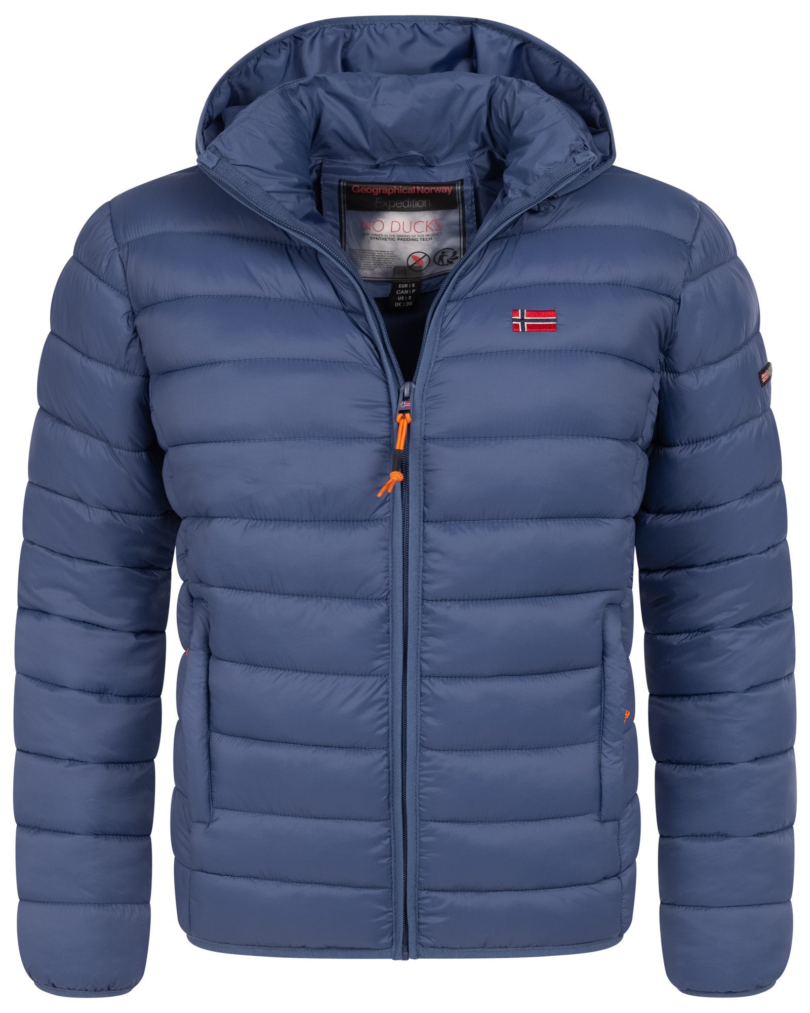 Geographical Norway Steppjacke Herren Winterjacke Jacke warm gefüttert Step günstig online kaufen