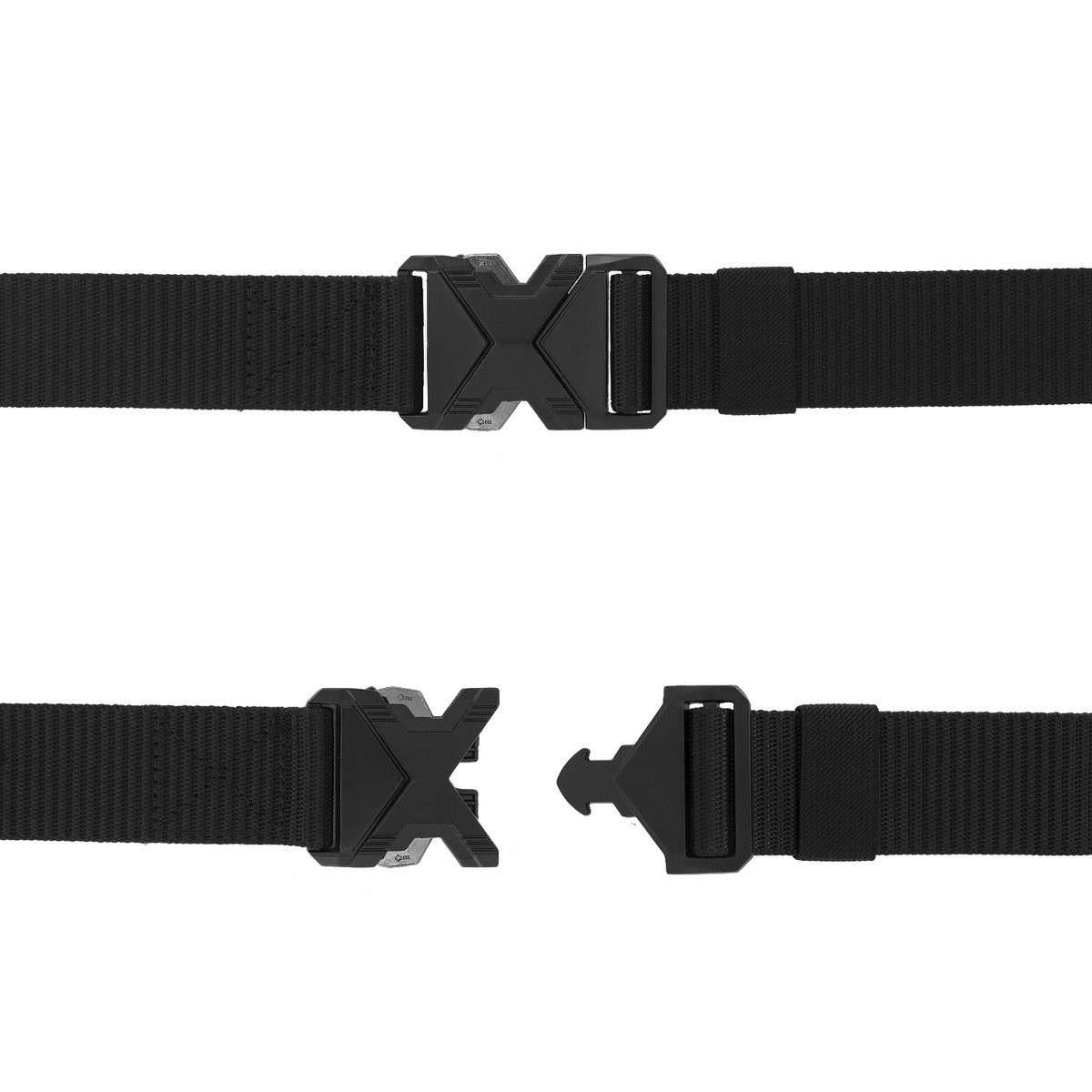 MidGard Hüftgürtel taktischer Gürtel aus Nylon, Hochleistung-Hosengürtel Arbeitsgürtel (1-St) mit Schnellverschluss für Damen & Herren