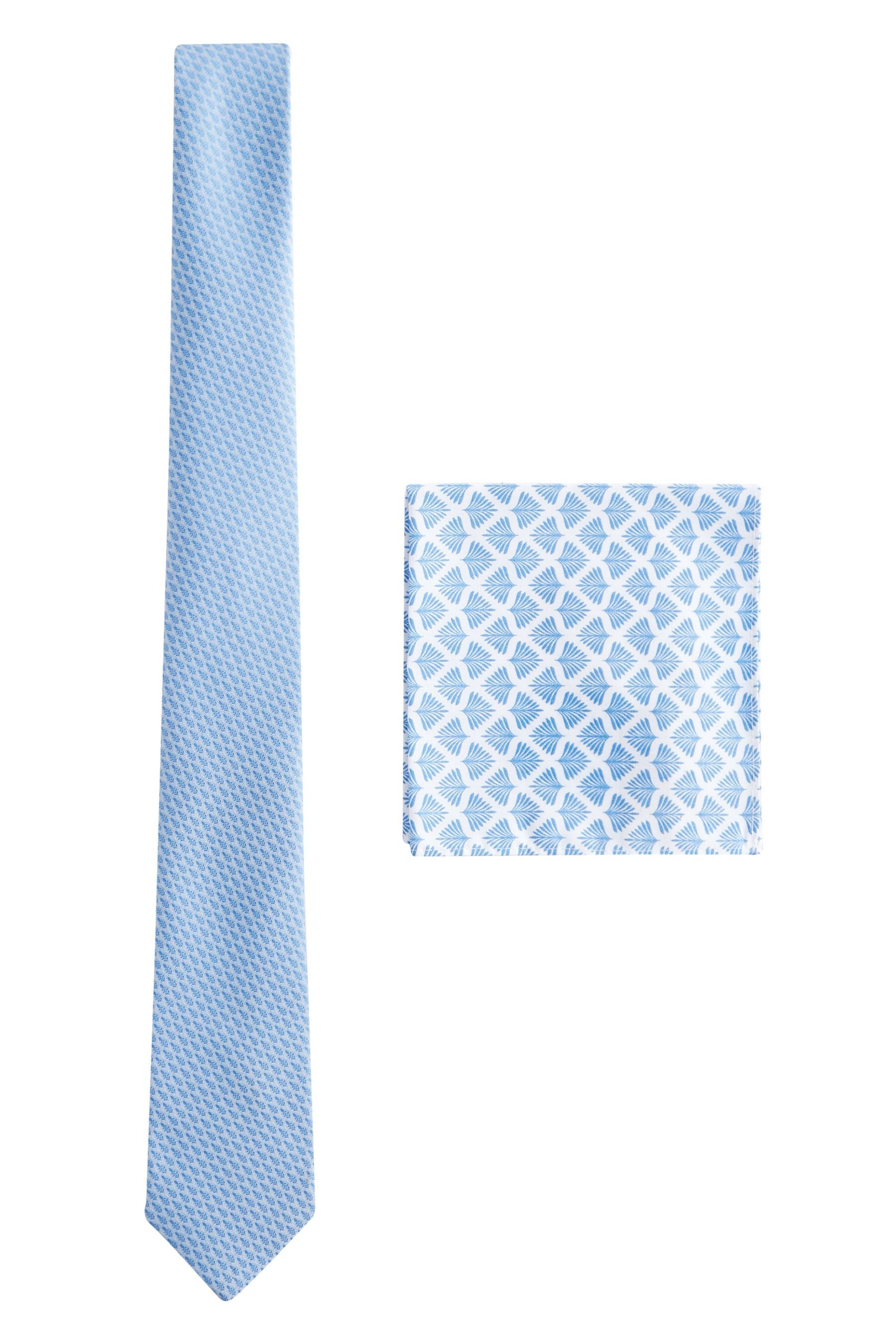 Next Krawatte Krawatte und Einstecktuch, Set günstig online kaufen