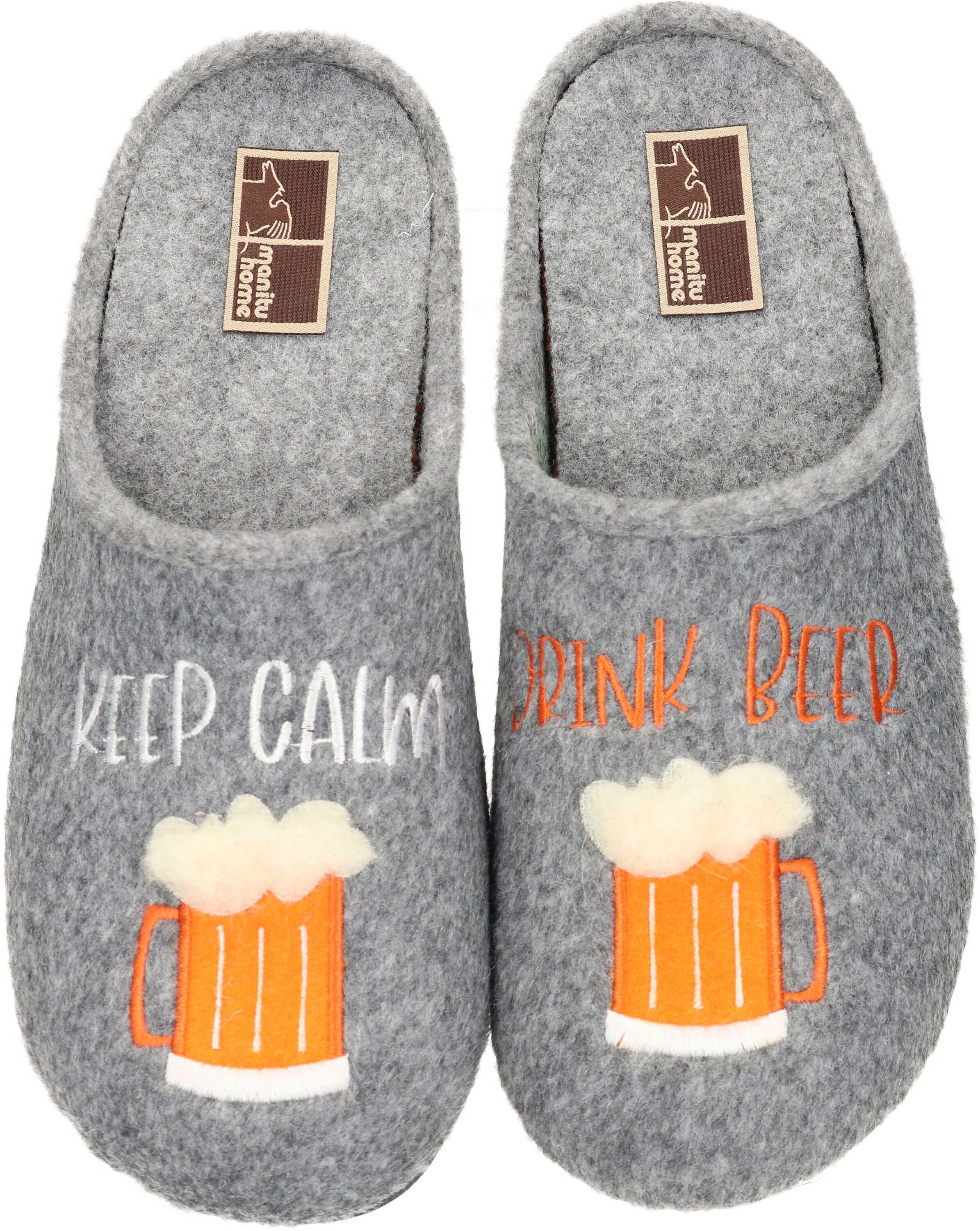 Manitu-Home Hausschuhe Hausschuh aus Filz