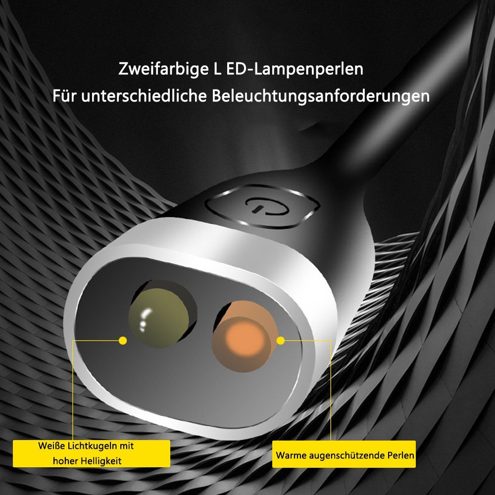 LED LED Leselampe Handarbeitslampe Leselampe Wiederaufladbar, GelldG Buchlampe