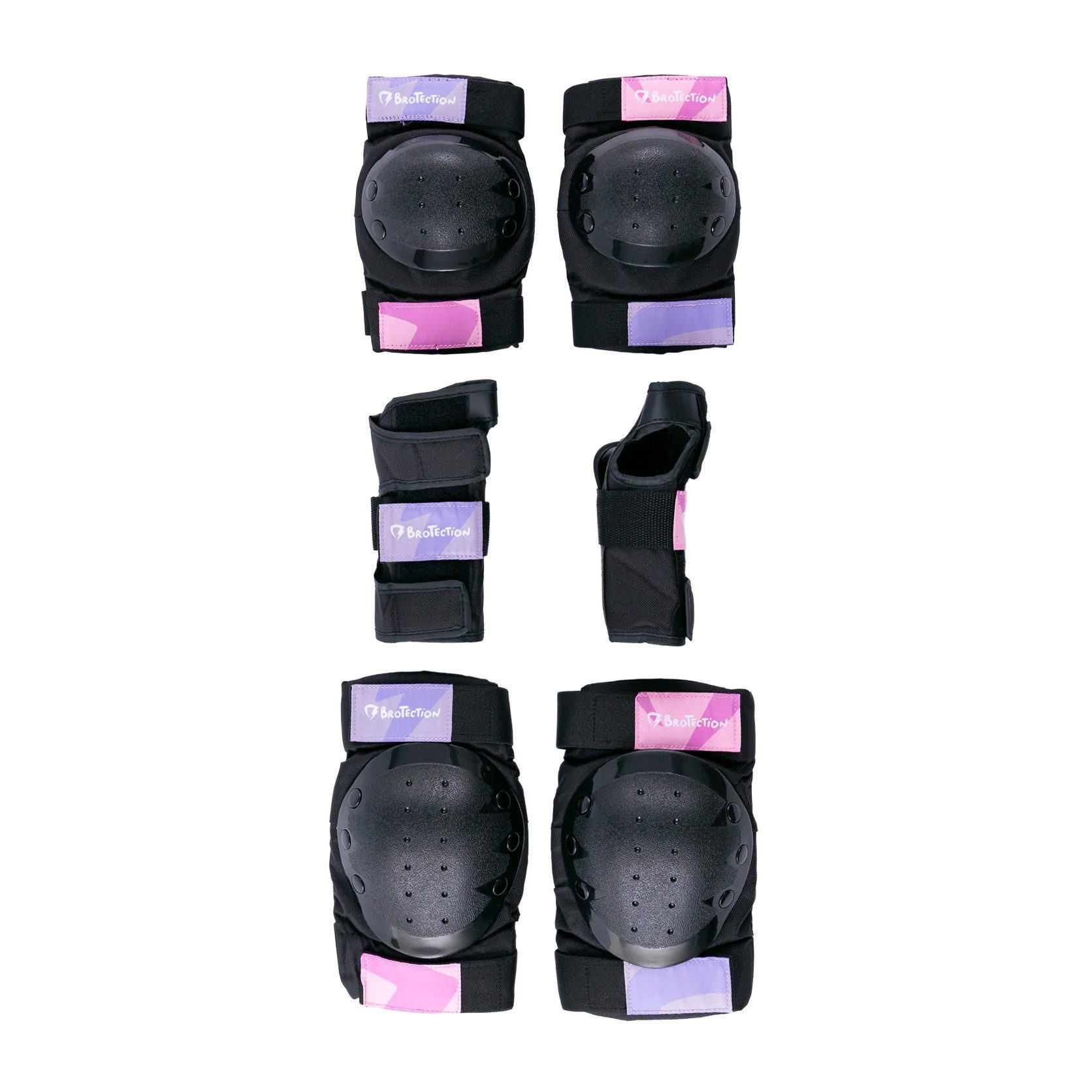 BroTection Protektoren-Set Basic Protection (mit Ellenbogenschonern, mit Knieschonern, mit Handgelenkschonern)
