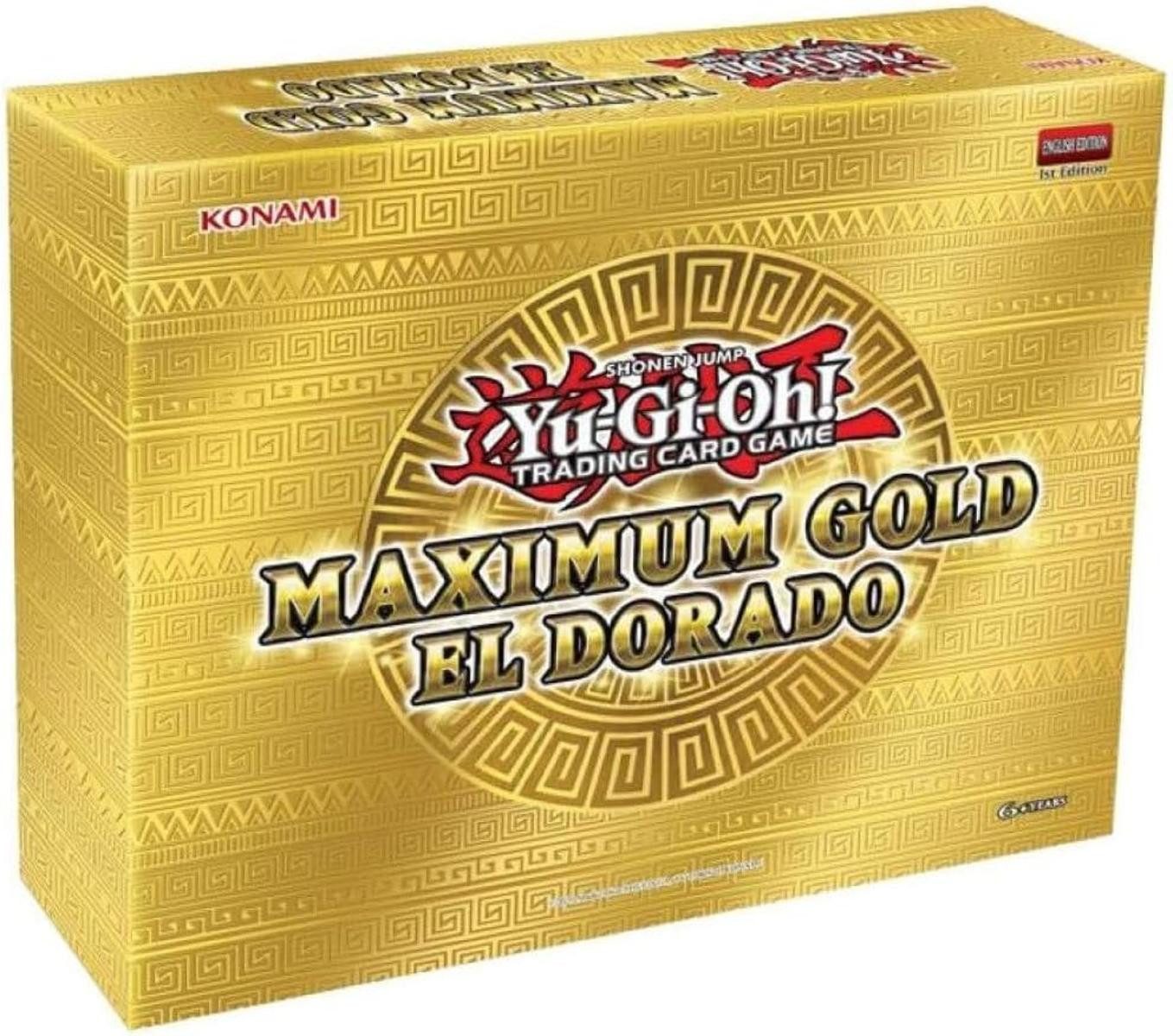 Konami Sammelkarte Yu-Gi-Oh! Maximum Gold El Dorado Display 1st edition Englisch