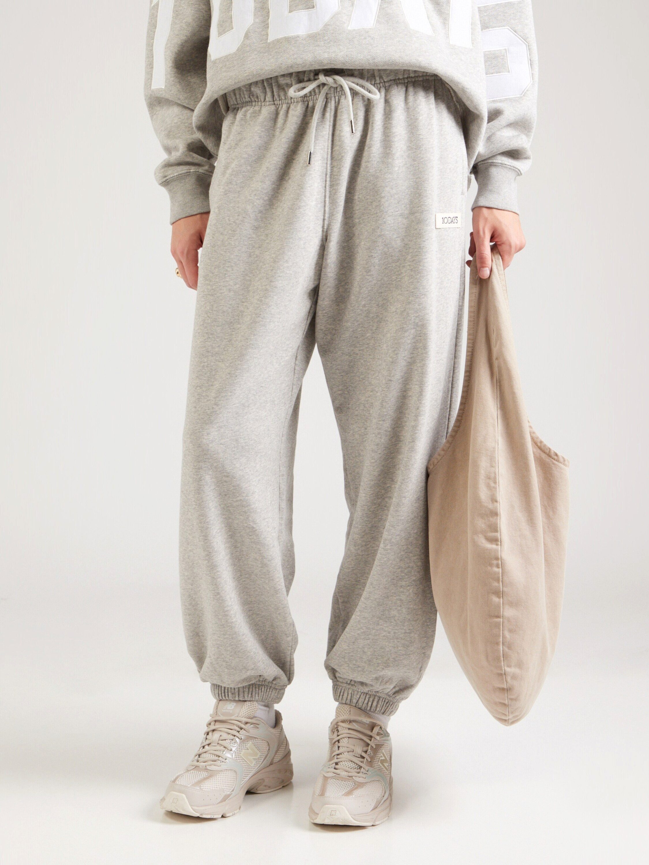 10DAYS Stoffhose THE BAR (1-tlg) Plain/ohne Details