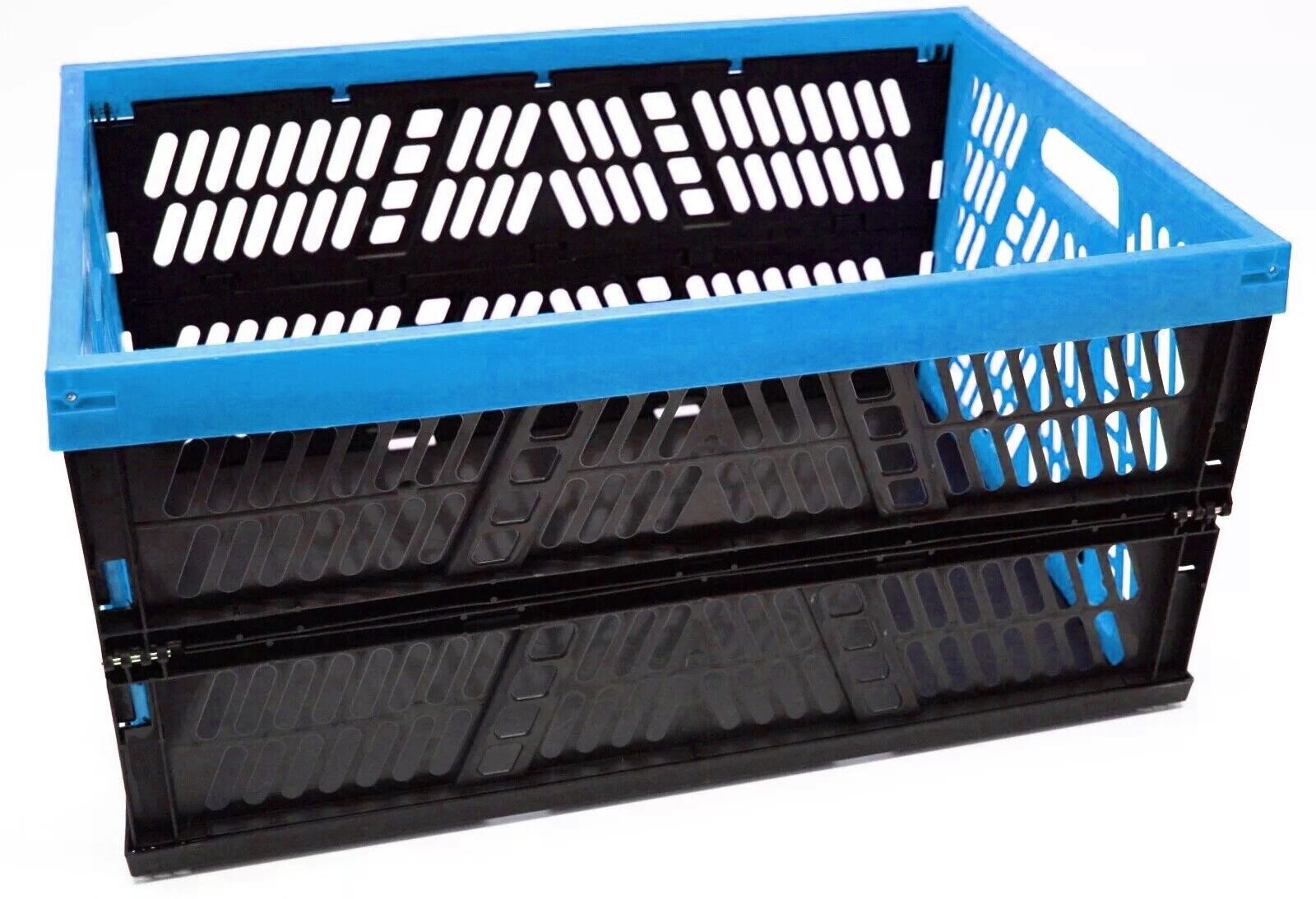 Ebaxx Klappbox Klappbar Box Kiste Transport Einkaufskorb Faltbar 45 Liter, 45 l, Zusammenfaltbar