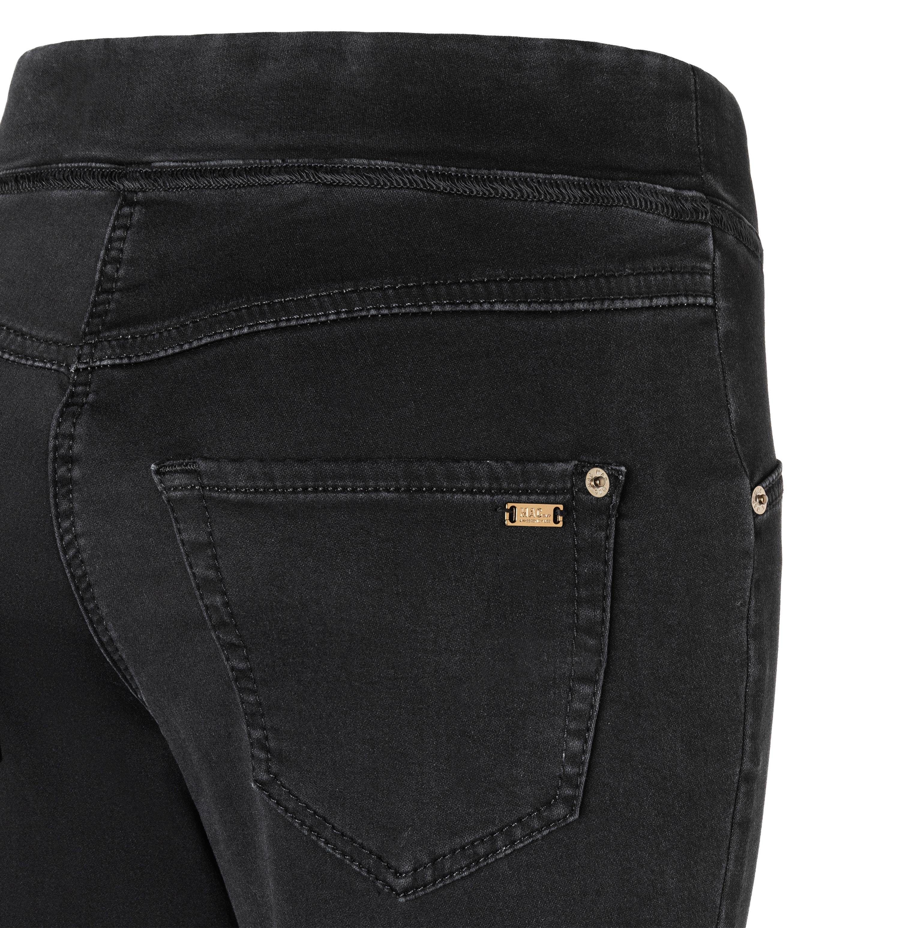 MAC Stretch-Jeans 5907-90-0350 DENIM black MAC LEGGINGS rinsewash ISKO™ SOFT - cosy D991