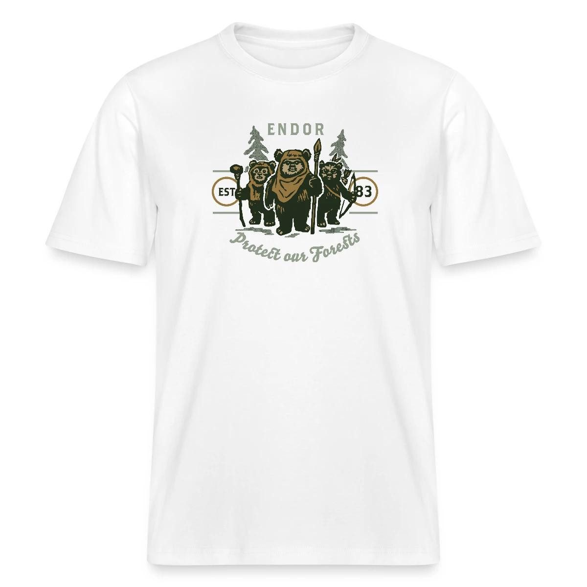 T-Shirt Star Wars Endor Protect Our Forests Relaxed Fit Unisex T-Shirt