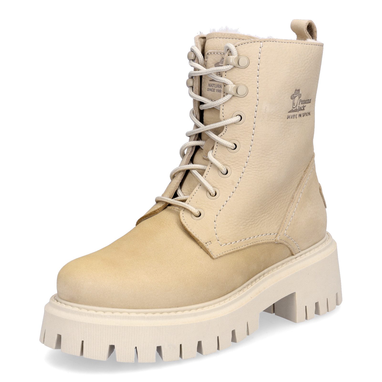 Panama Jack Panama Jack Damen Schnürboot beige Schnürboots