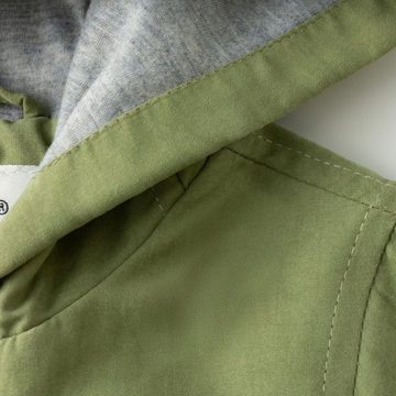 suebidou Funktionsjacke Windjacke Übergangsjacke für Jungen grün Baby & Kleinkind