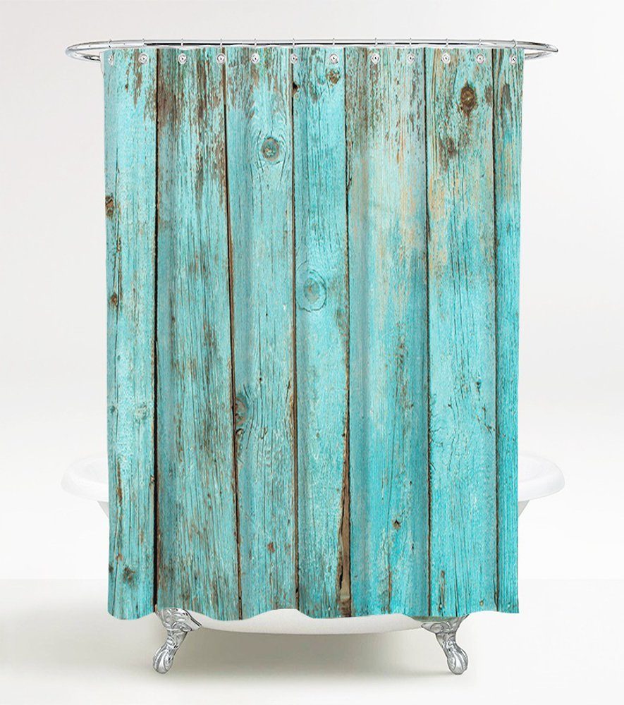 Sanilo Duschvorhang Lumber 180 x 200 cm, 100% wasserdicht, Anti-Schimmel-Ef günstig online kaufen