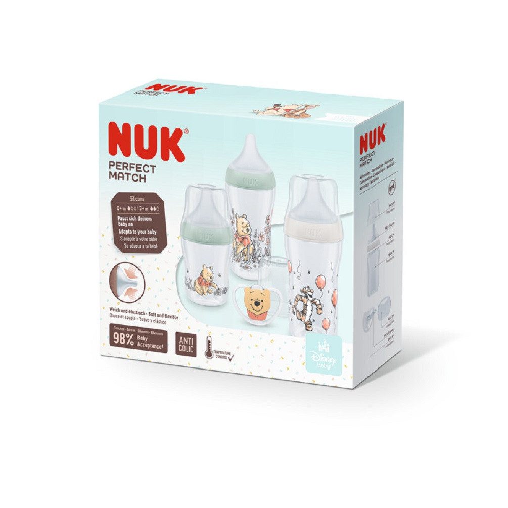 Babyflasche Perfect Match Soft Silikon Geschenk SET