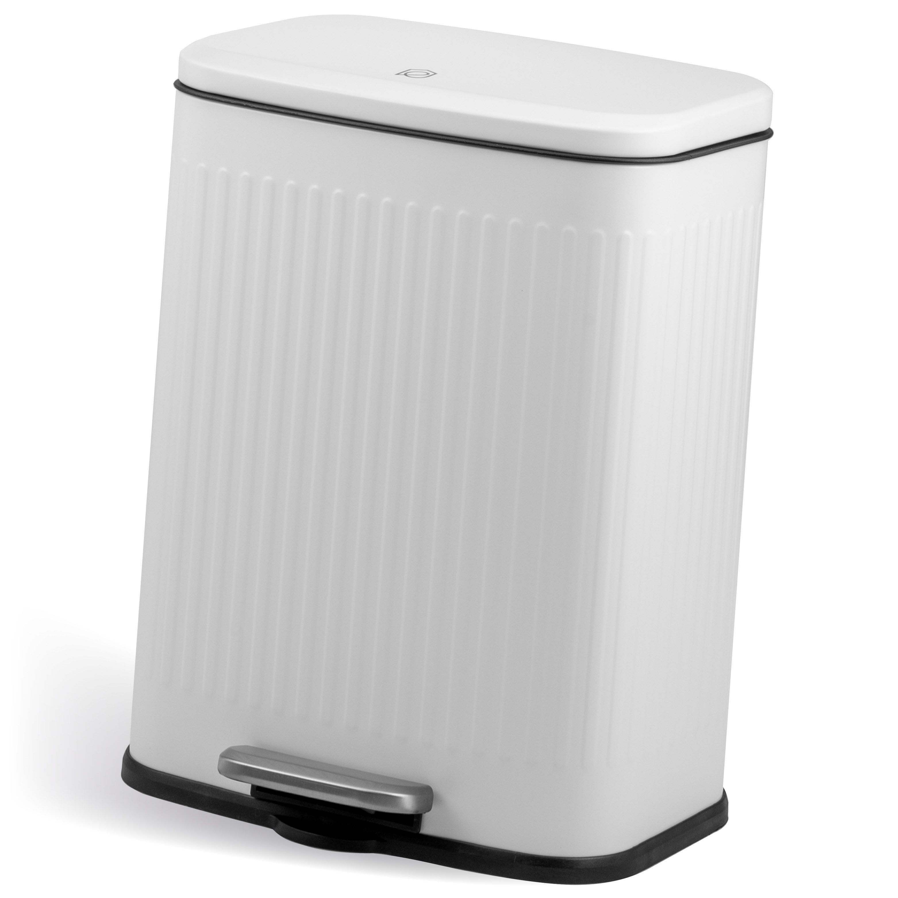 eluno Мусорные урны Abfalleimer, Treteimer, 13 Liter Fassungsvermögen