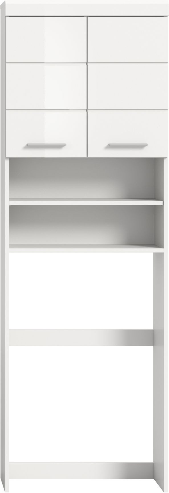 xonox.home Waschmaschinenumbauschrank weiß hochglanz tiefzieh B/H/T: günstig online kaufen