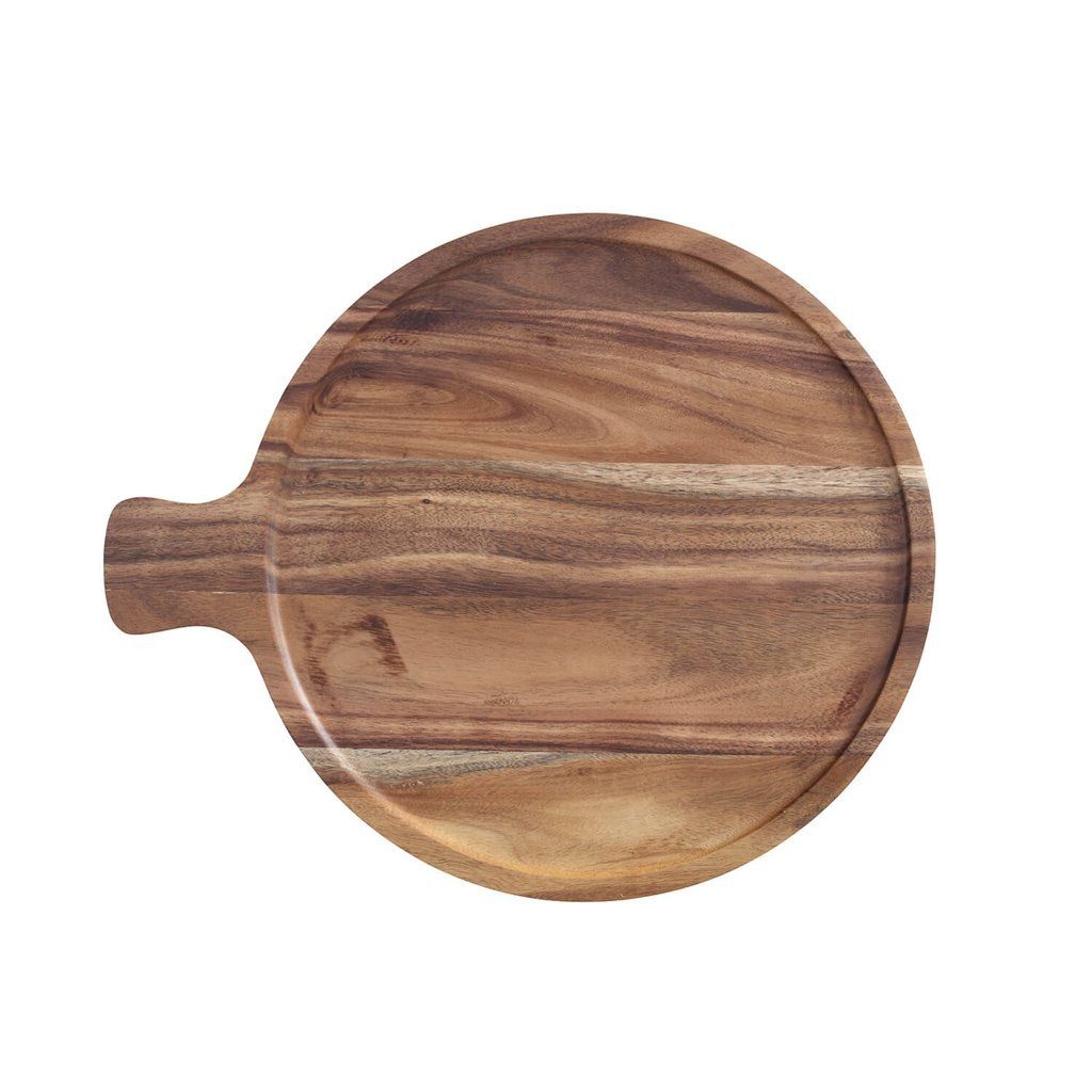 Villeroy & Boch Servierplatte Artesano Original Servierplatte, 28 cm Ø, Holz, Holz, (1-tlg)