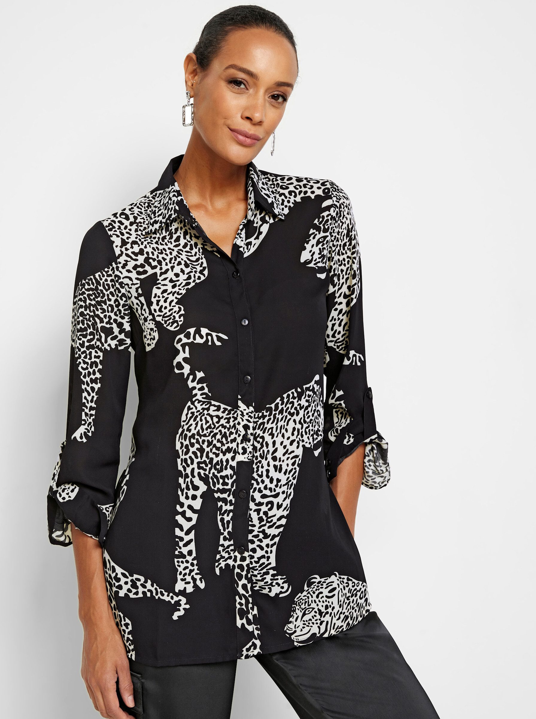 Witt Klassische Bluse Bluse Langarm