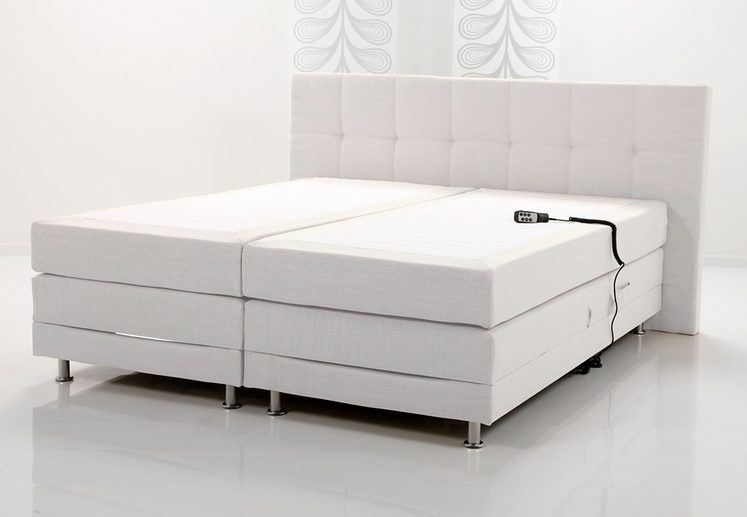 Breckle Boxspringbett in cremeweiß