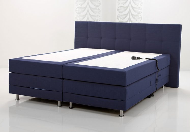 Breckle Boxspringbett in blau