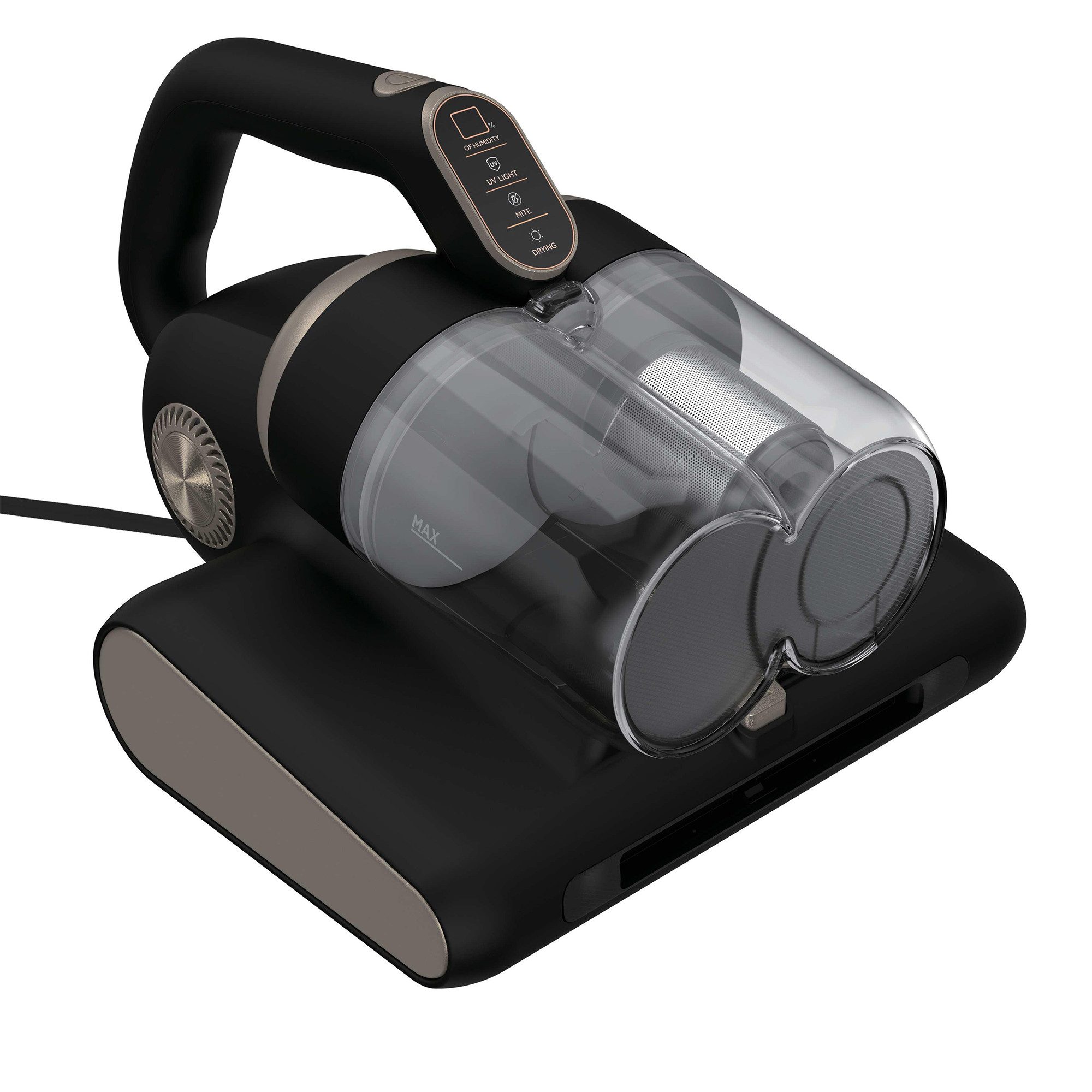 Hoover Matratzenreinigungsgerät HMC520UV 011, Große Behälterkapazität: 0,6 L, Langanhaltende Saugkraft, Doppelfiltersystem, Motorisierte Bürstwalze