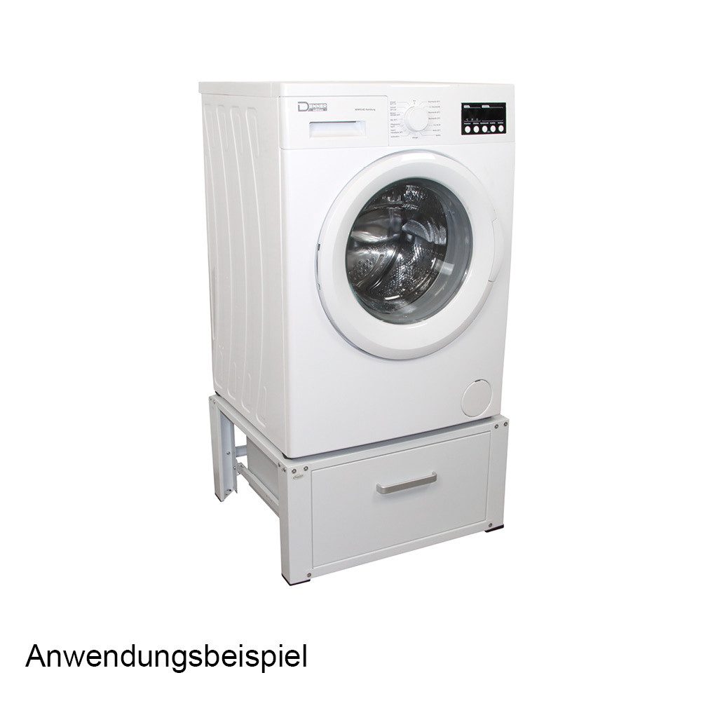 KesTek Waschmaschinenuntergestell Untergestell für Waschmaschine mit Schublade