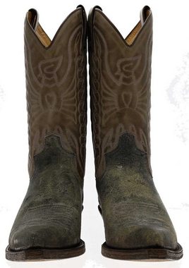 FB Fashion Boots ARLO Grau Cowboystiefel Rahmengenähte Unisex Westernstiefel