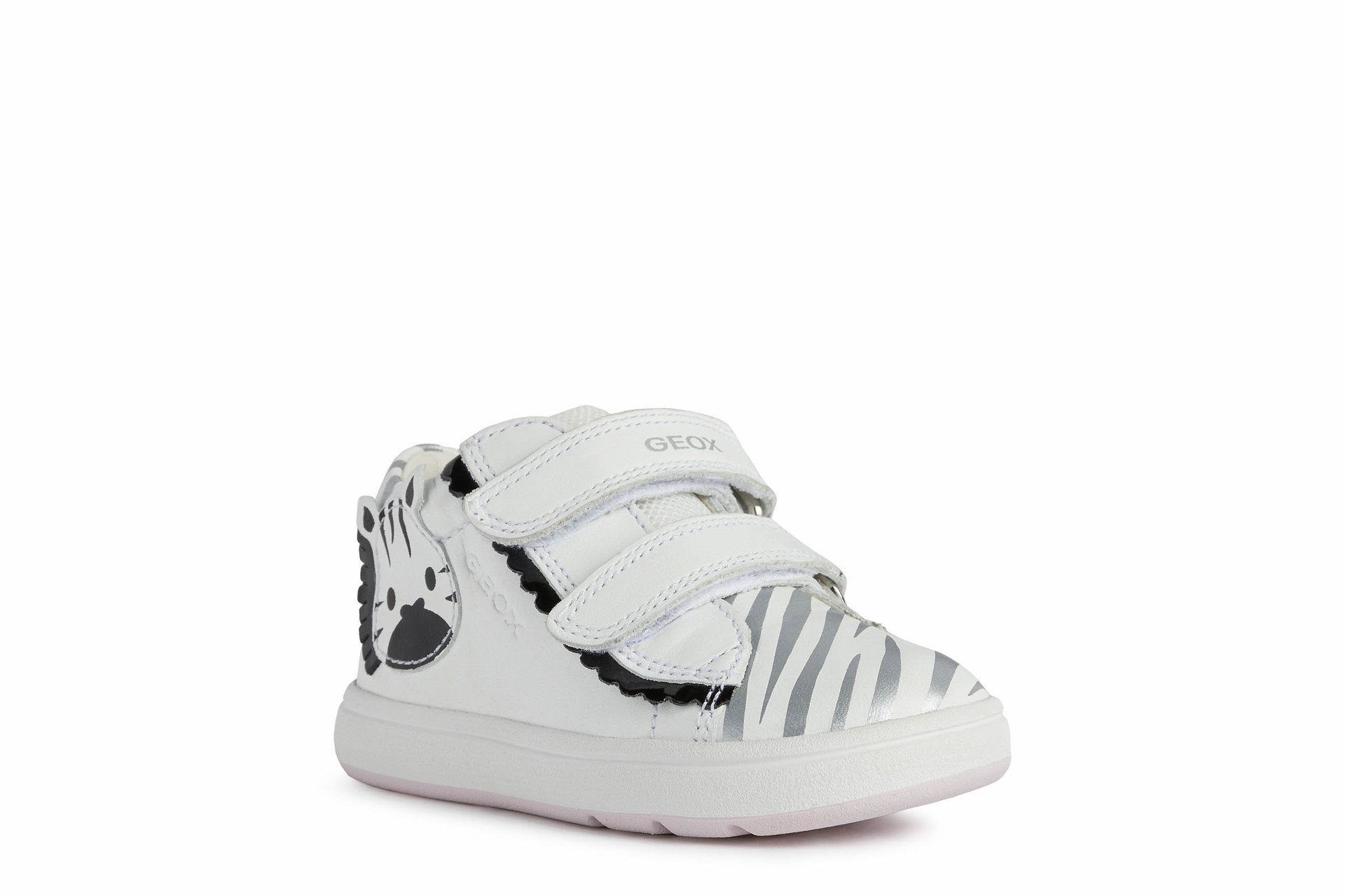 Geox Sneaker Weiß (WHITE/SILVER)