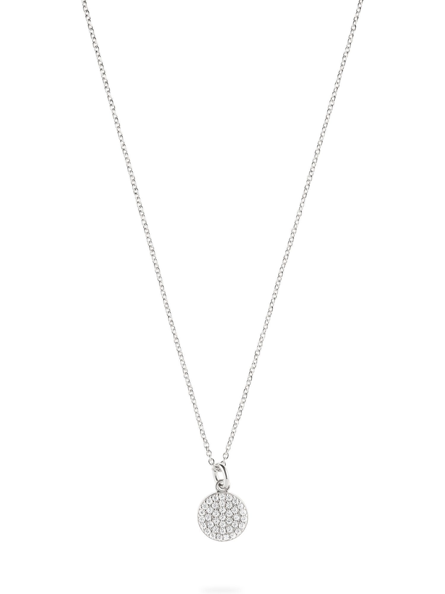 Esprit Silberkette ESPRIT Damen-Kette 925er Silber 38 Zirkonia, Gleam