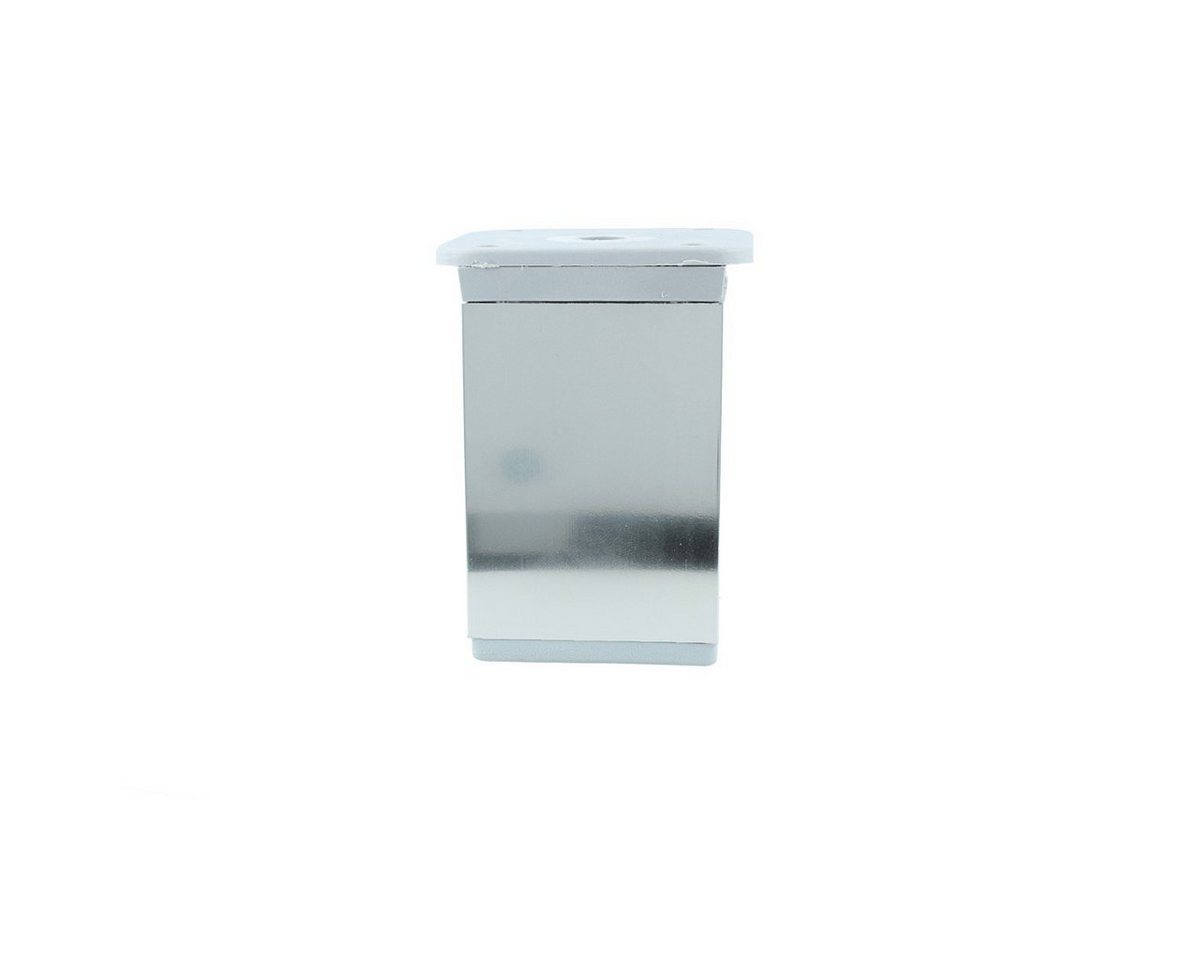 Thumbnail - MS Beschläge Möbelbeschlag Möbelfuß Ersatz Fuß Möbelstütze 65mm Chrom gläzend
