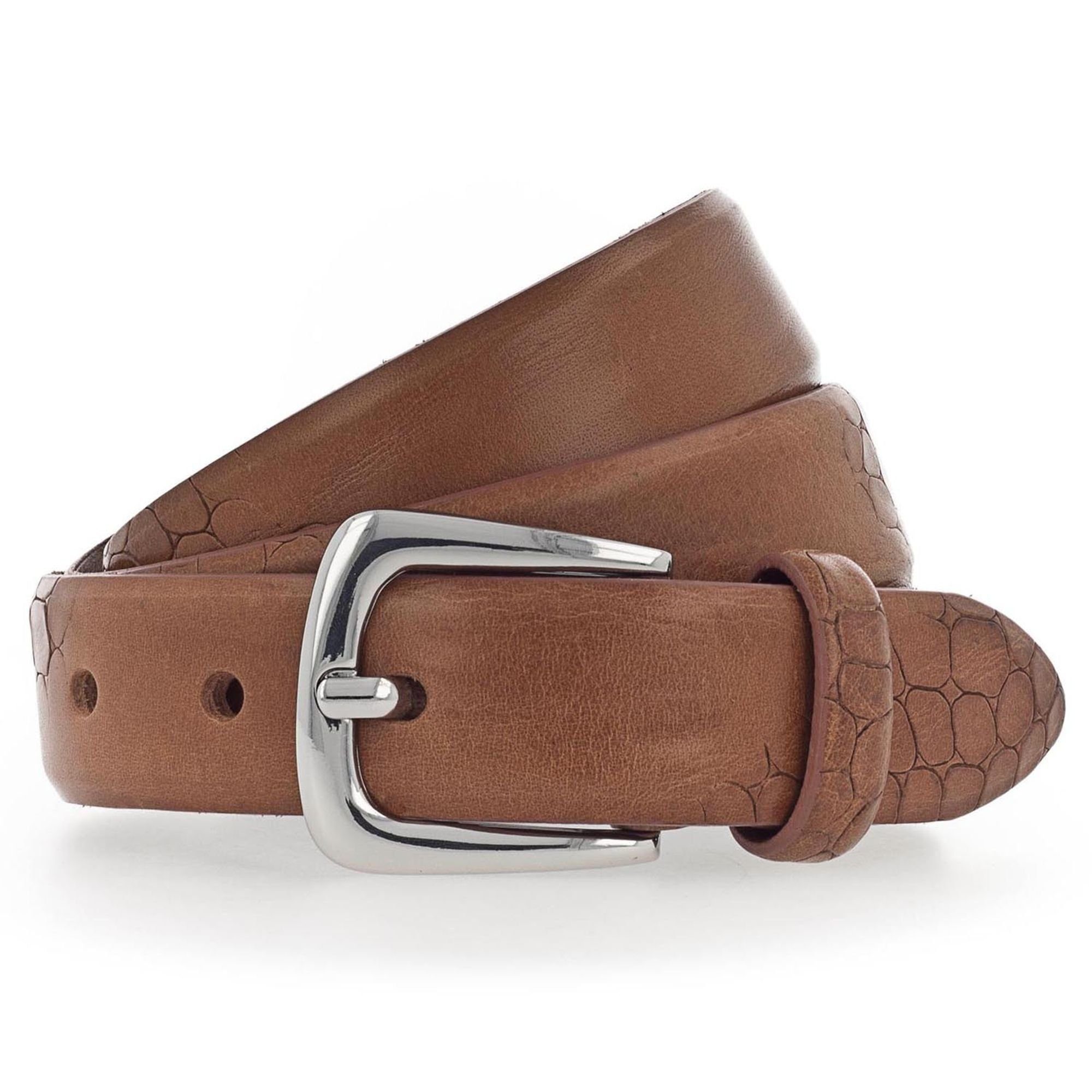 b.belt Ledergürtel Charlisa Dornschließe günstig online kaufen