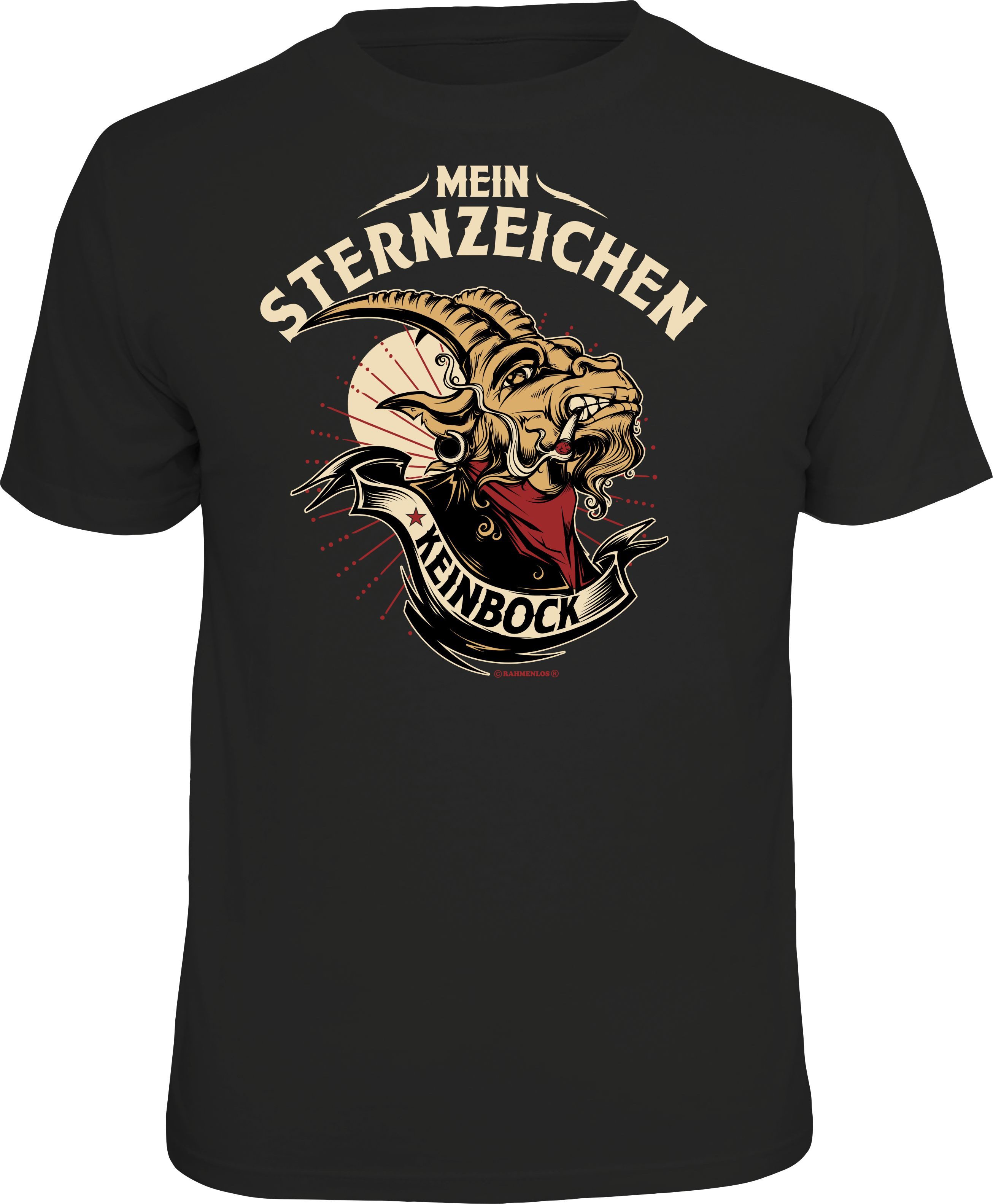 T-Shirt Mein Sternzeichen: Keinbock
