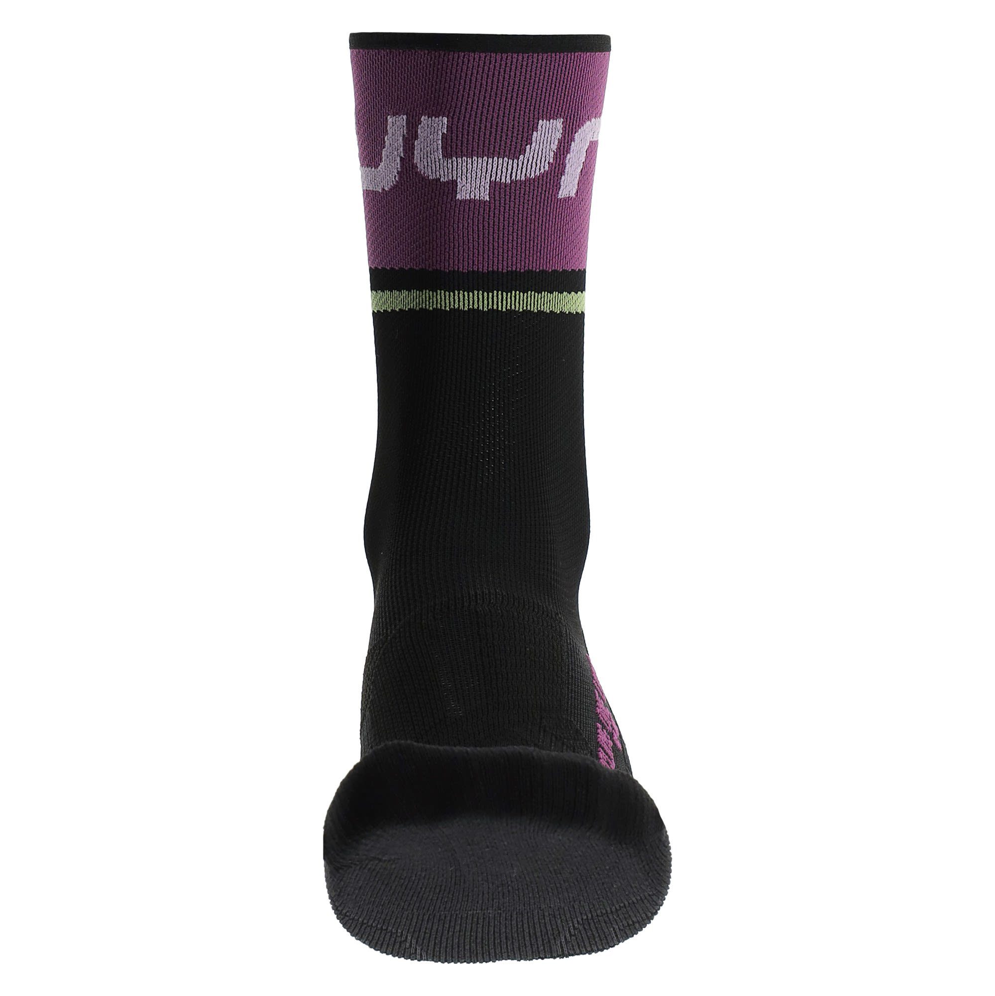 Black One W Light UYN Damen Skisocken Cycling Uyn Purple Socks -