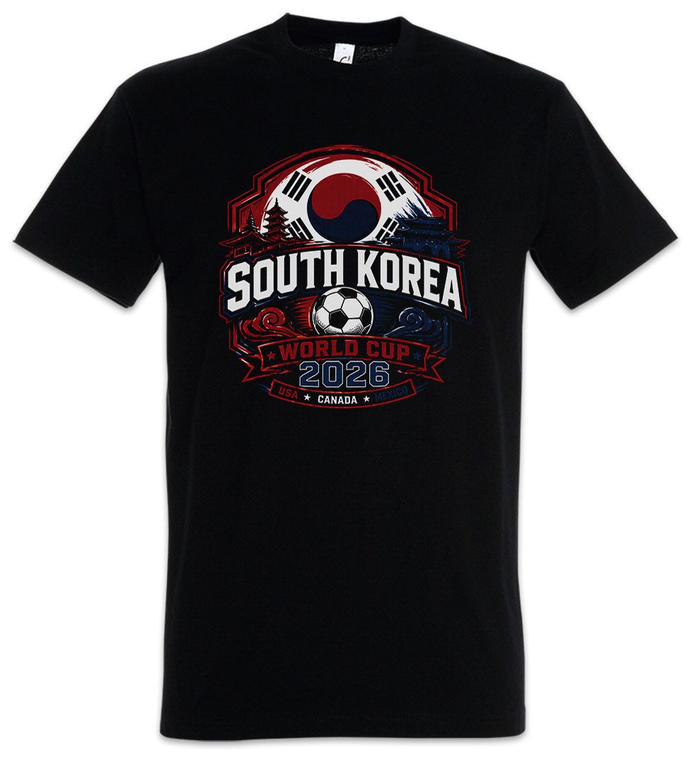 Urban Backwoods Print-Shirt Team South Korea 1 Herren T-Shirt Südkorea Hanguk Seoul Taeguk Fußball (1-tlg) WM Hanbok Hallyu Mugunghwa