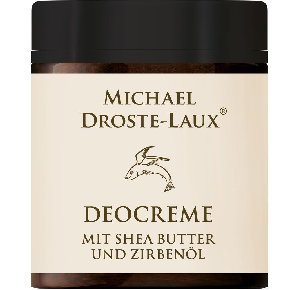 Michael Droste-Laux Deo-Creme Droste-Laux und Michael Zirbenöl, 30 mit Sheabutter ml Deocreme