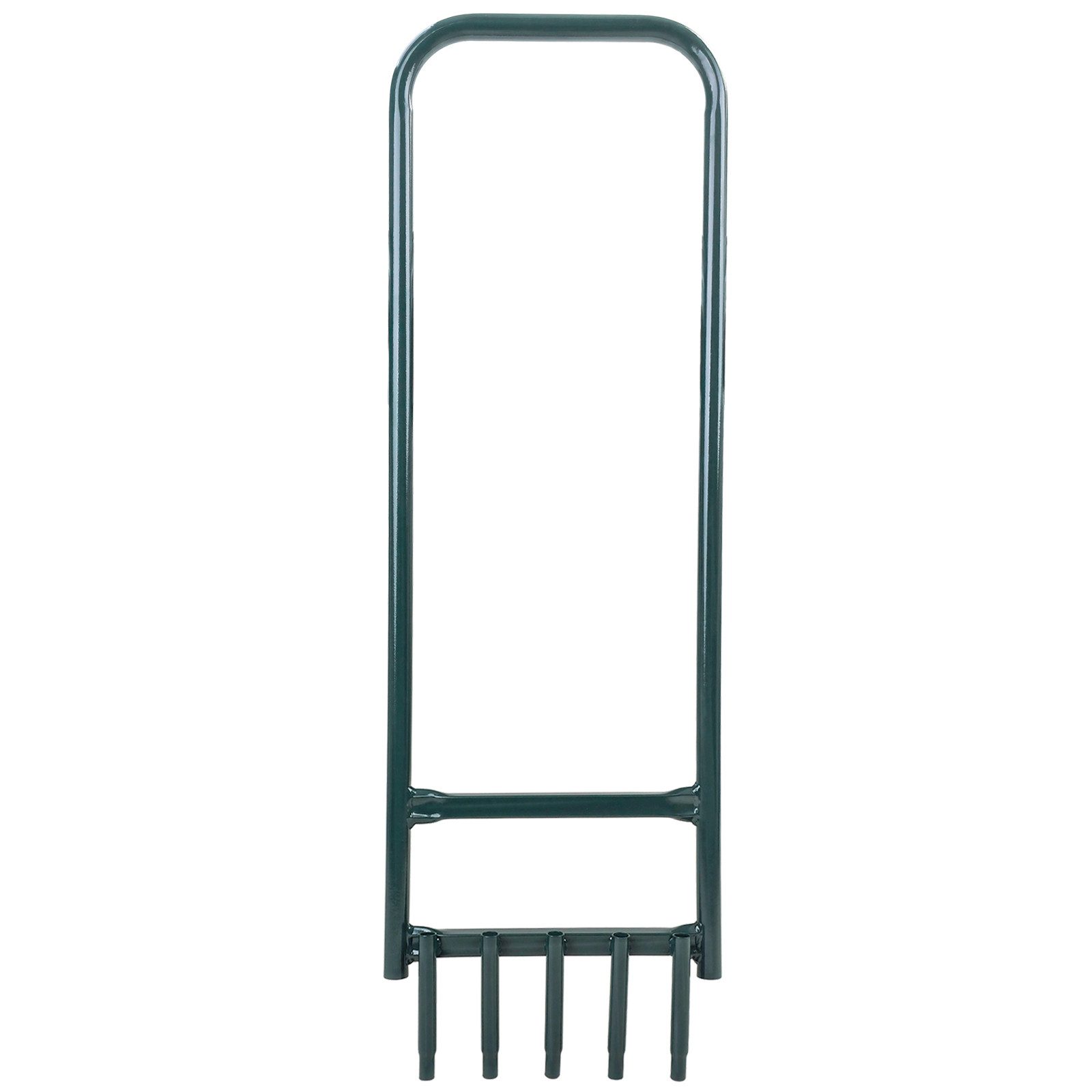 RAMROXX Rasenlüfter Hand-Rasenlüfter / Bodenbelüfter – Metall, Grün 91 × 30 × 3 cm STABIL