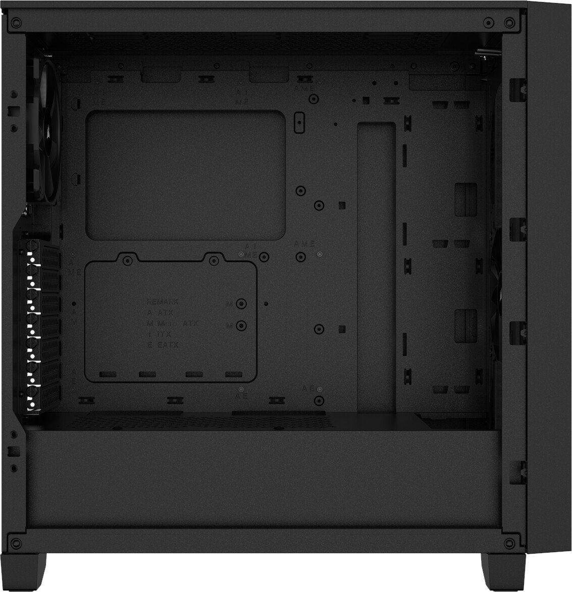 Corsair PC-Gehäuse 3000D Airflow Tempered Glass Mid-Tower, Black