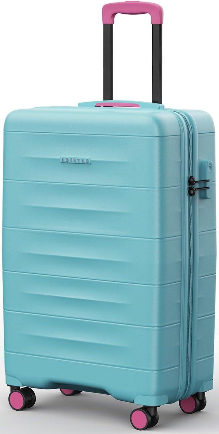 Abistab Koffer Hartschalenkoffer Mariner Leicht Reisekoffer, 4 Rollen, Trolley S/M/L/Sets mit 360° Rollen & Zahlenschloss