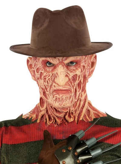Smiffys Kostüm A Nightmare On Elm Street Freddy Krueger Hut, Der ikonische Freddy-Hut mit offizieller Lizenz