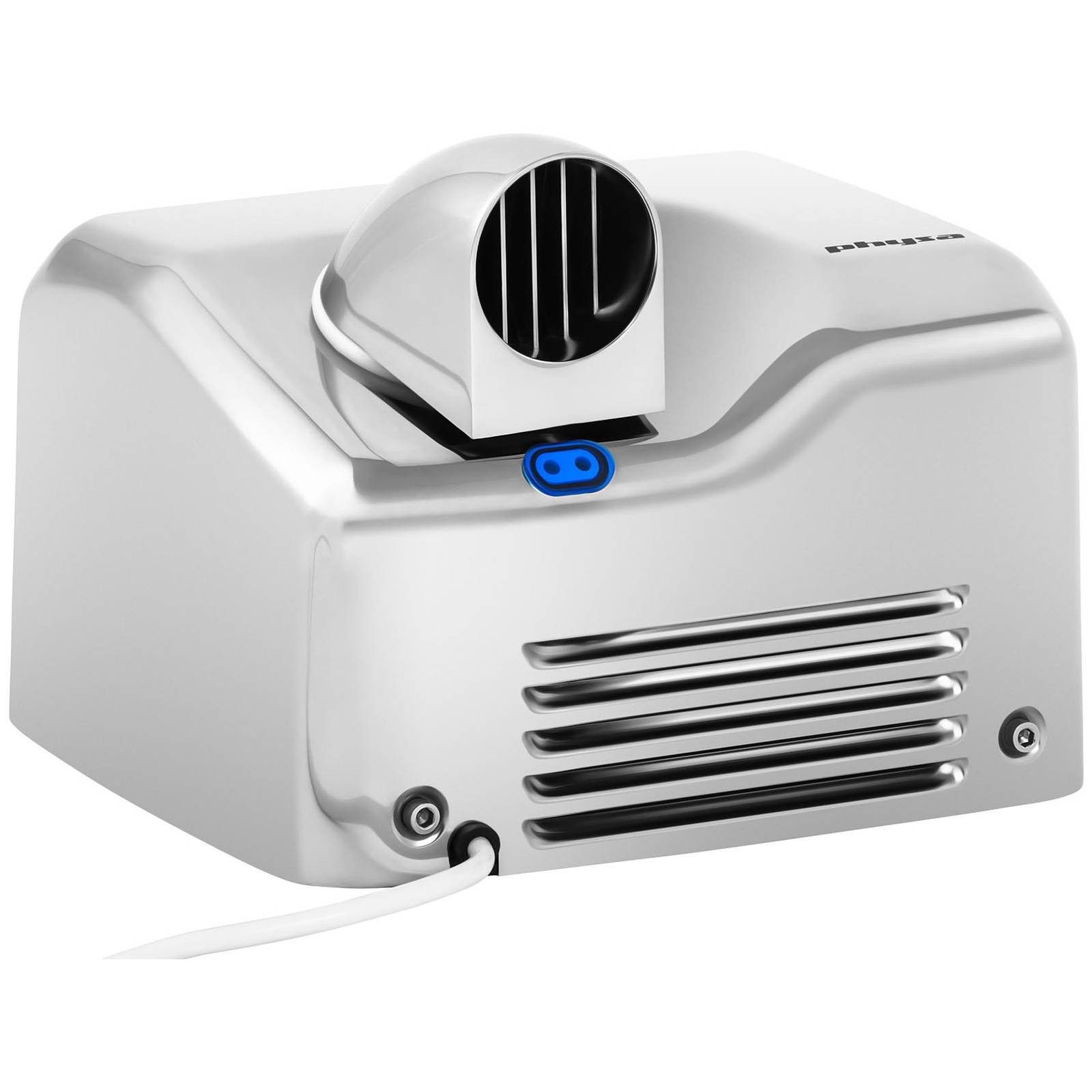 Thumbnail - Physa Händetrockner 2000 W Elektrischer Handtrockner Wandhandtrockner Handfön Silber, 2300W