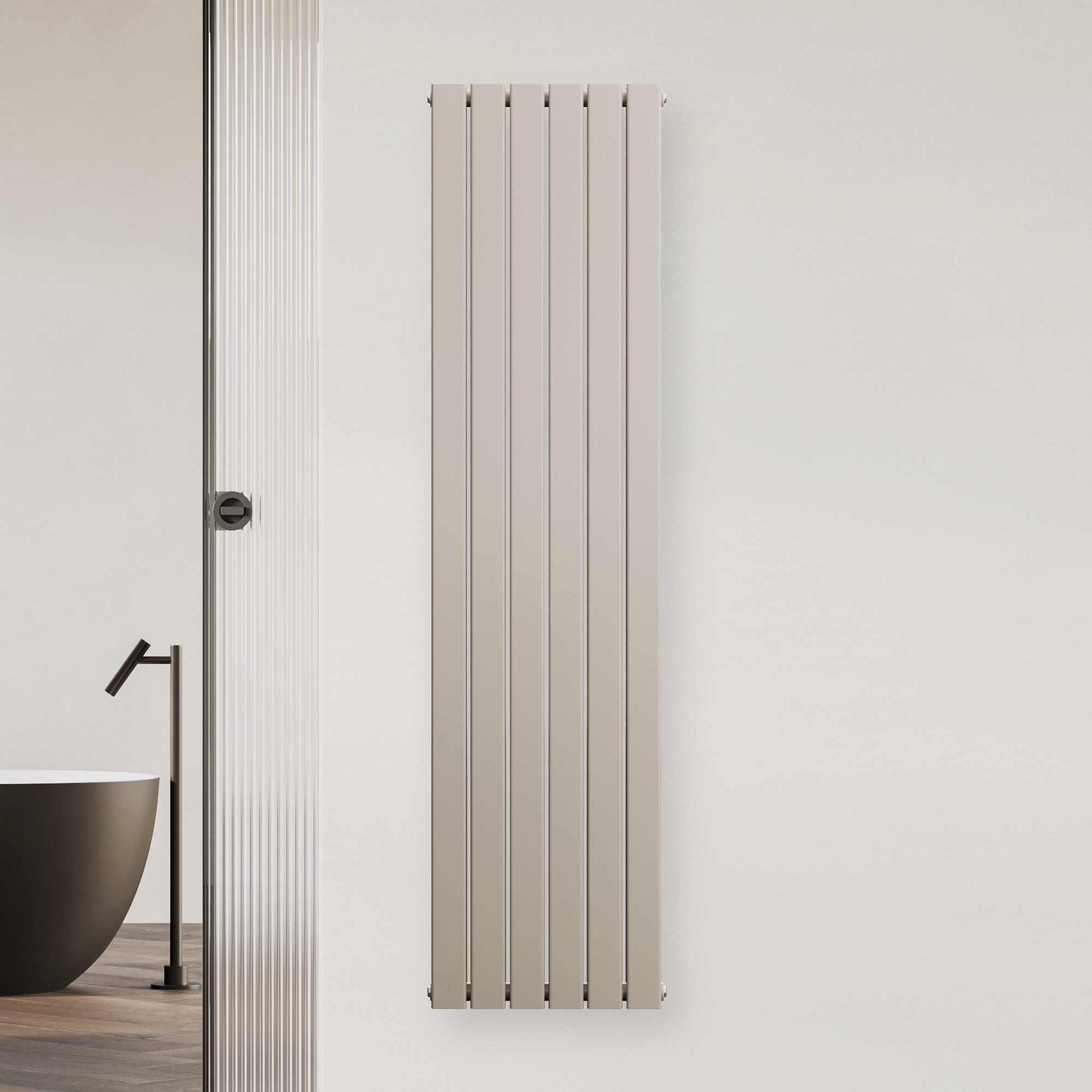blumfeldt Heizkörper Ontario, Heizkörper Badzimmer Warmwasser Wandmontage Indoor Heater