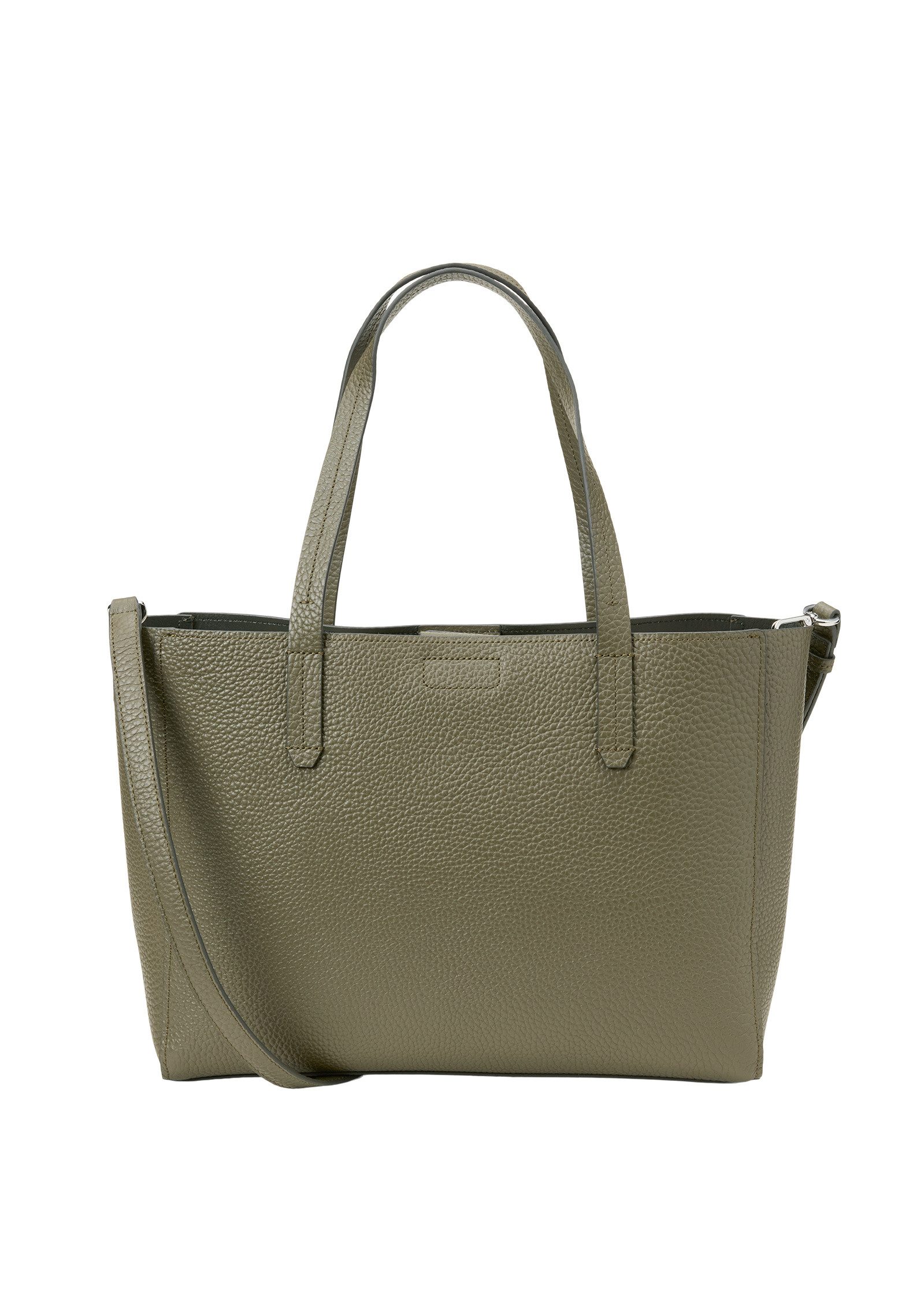 Marc O'Polo Shopper aus genarbtem Rindleder
