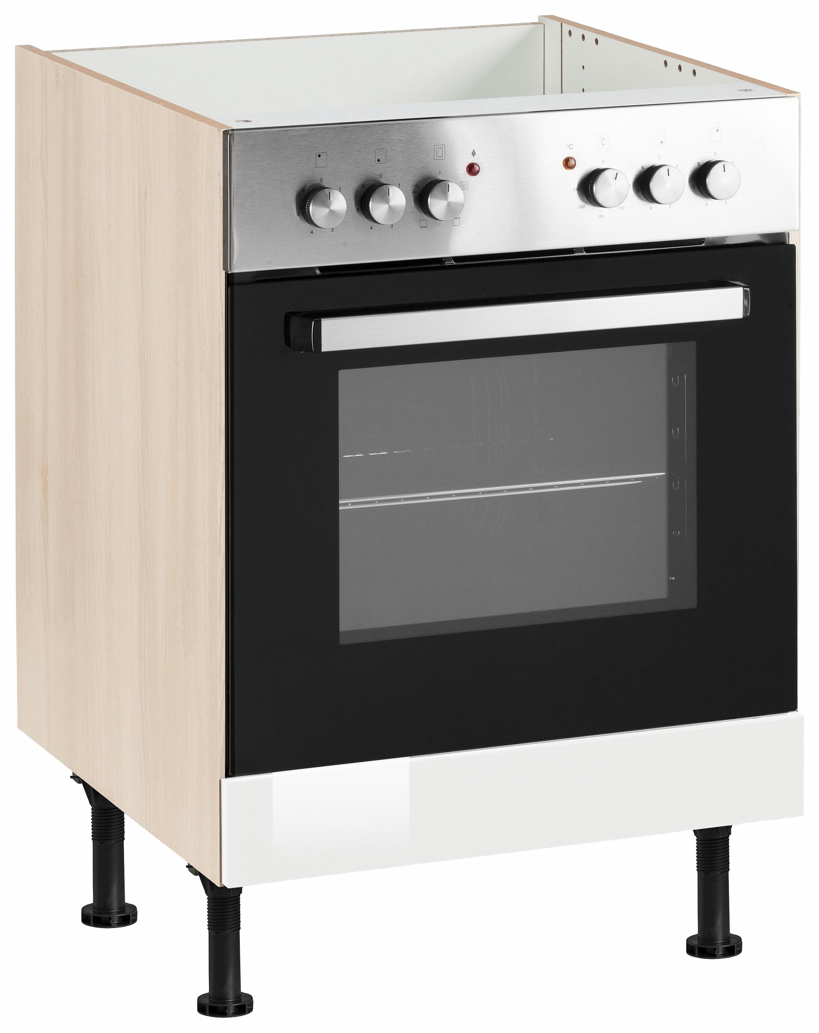 OPTIFIT Herdumbauschrank Bern 60 cm breit, mit höhenverstellbaren Stellfüßen