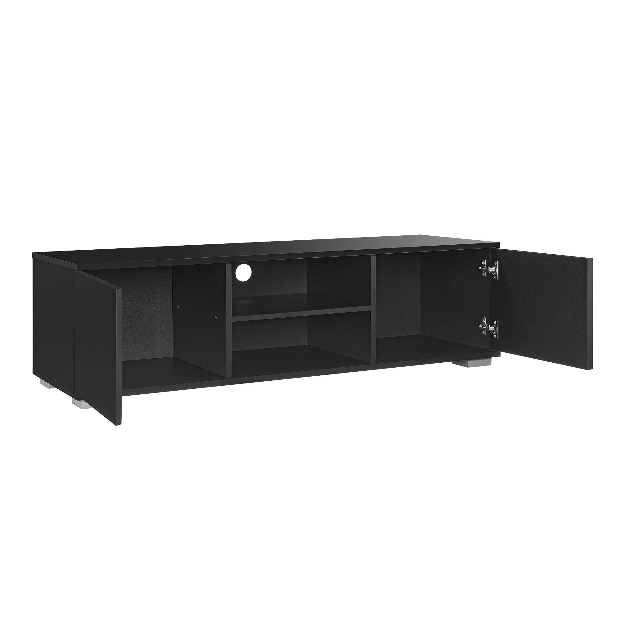 en.casa TV-Board, »Werpen« Fernsehtisch Lowboard Unterschrank günstig online kaufen