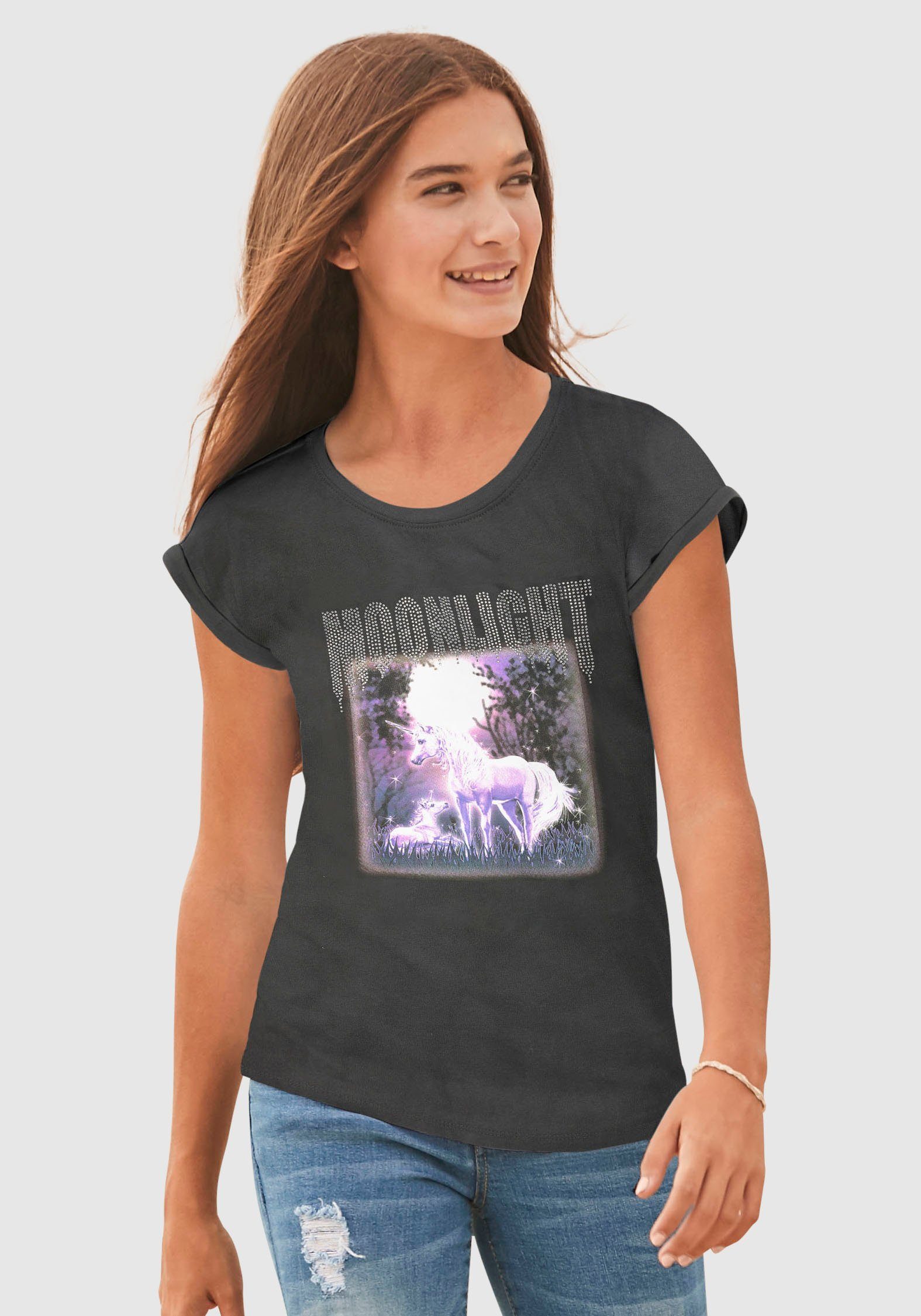 Arizona T-Shirt in legerer Passform MOONLIGHT