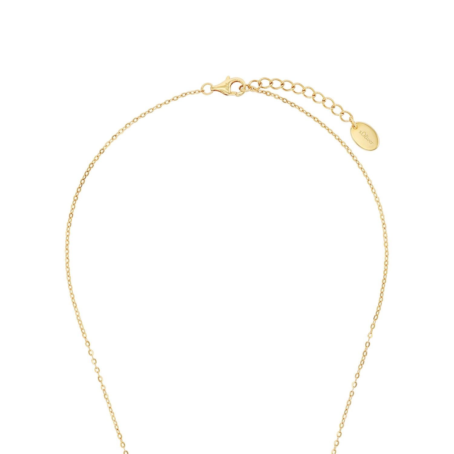 s.Oliver Silberkette für Damen, 925 Ste...