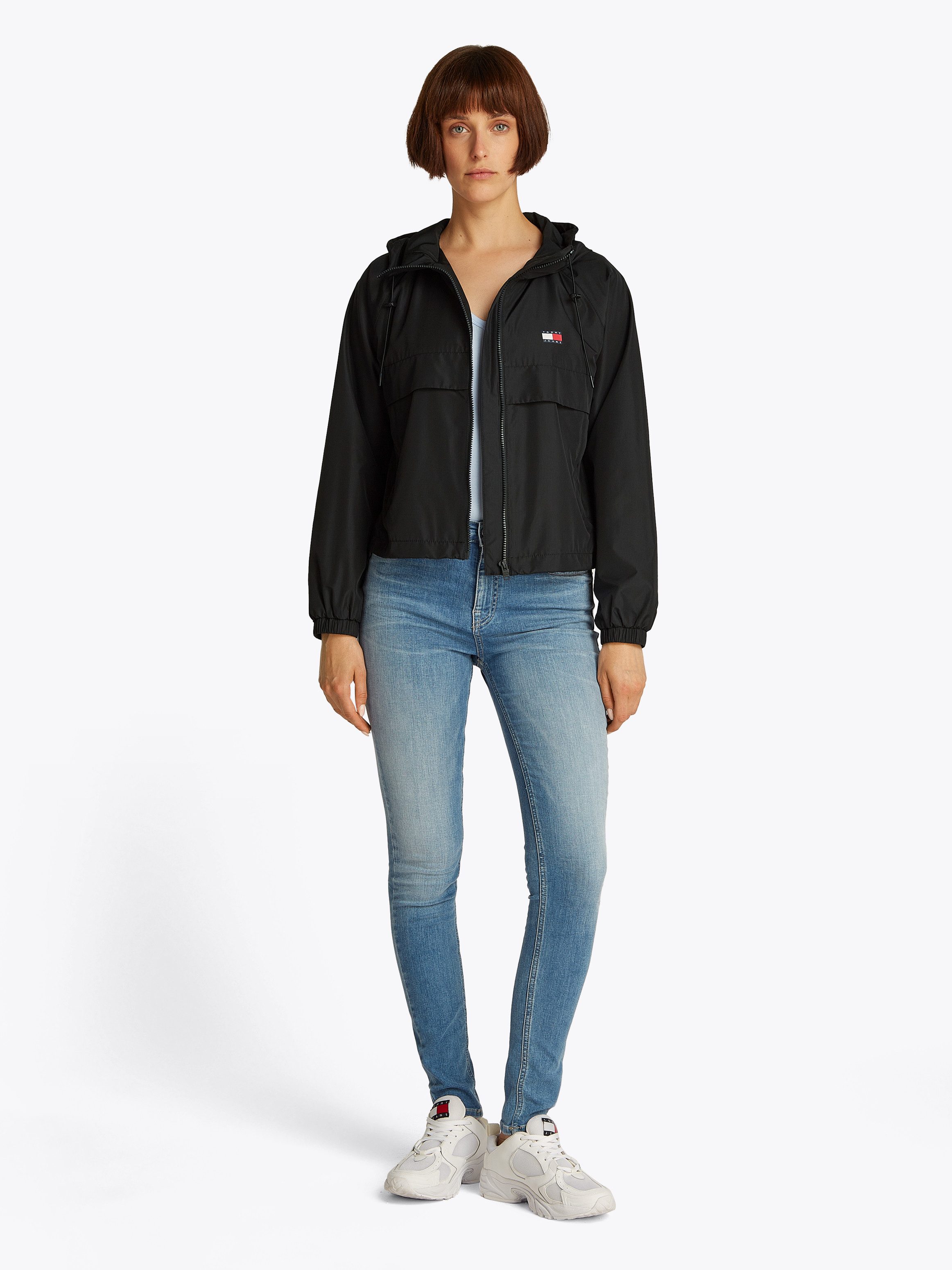 Tommy Jeans Windbreaker TJW ESSENTIAL WINDBREAKER EXT mit Logodruck