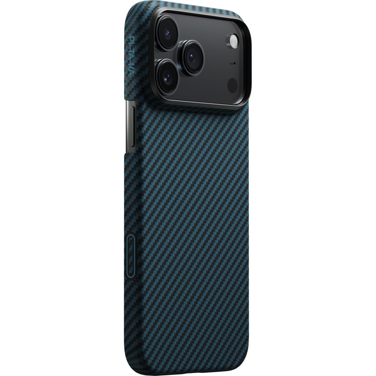 Pitaka Smartphone-Hülle Ultra-Slim Case for iPhone 17 Pro Blue/Grey Twill