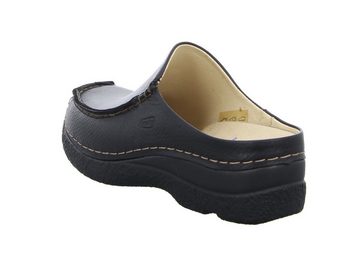 WOLKY Seamy Slide Schwarz Clog