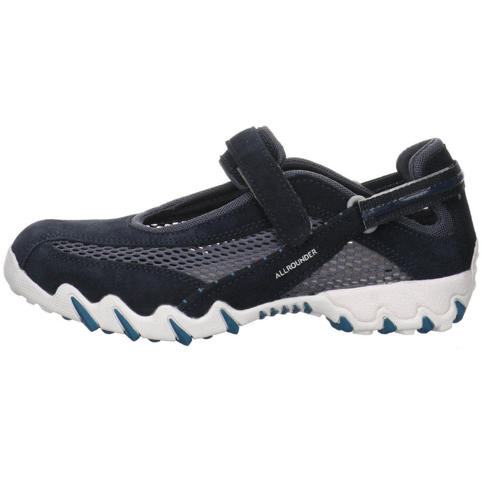 Leder-/Textilkombination Damen Outdoorschuh Mephisto Outdoorschuh Niro blau-mittel Schuhe Allrounder Outdoor