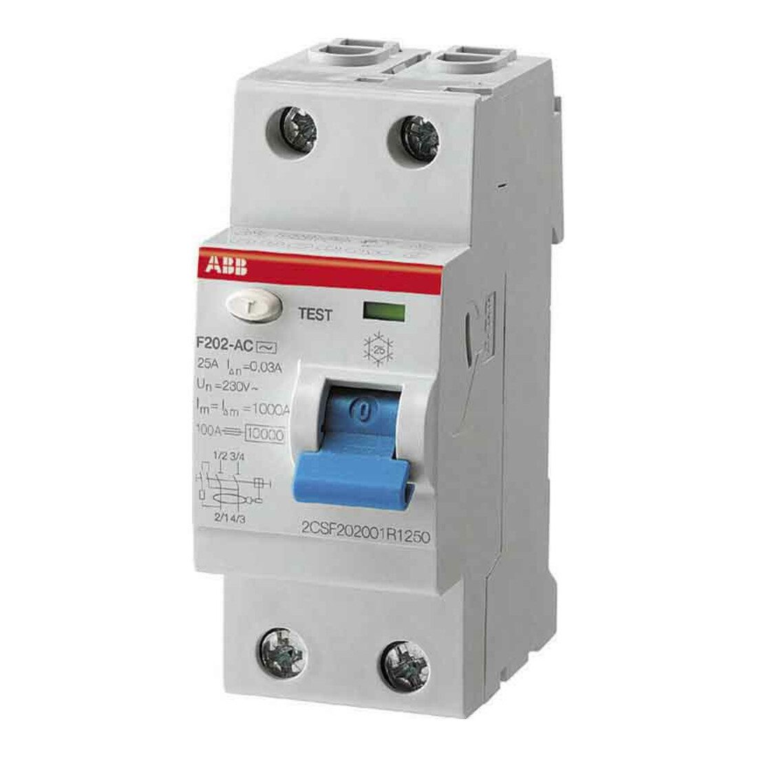 ABB Schalter ABB Stotz S&J FI-Schutzschalter pro M Compact F202A-16/0,01