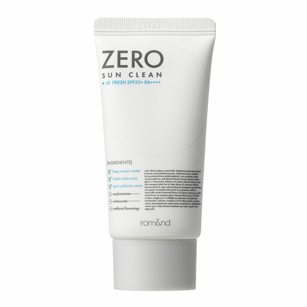 rom&nd Körperpflegemittel Zero Sun Clean Sonnencreme für Gesicht SPF50+ PA++++ 01 Fresh